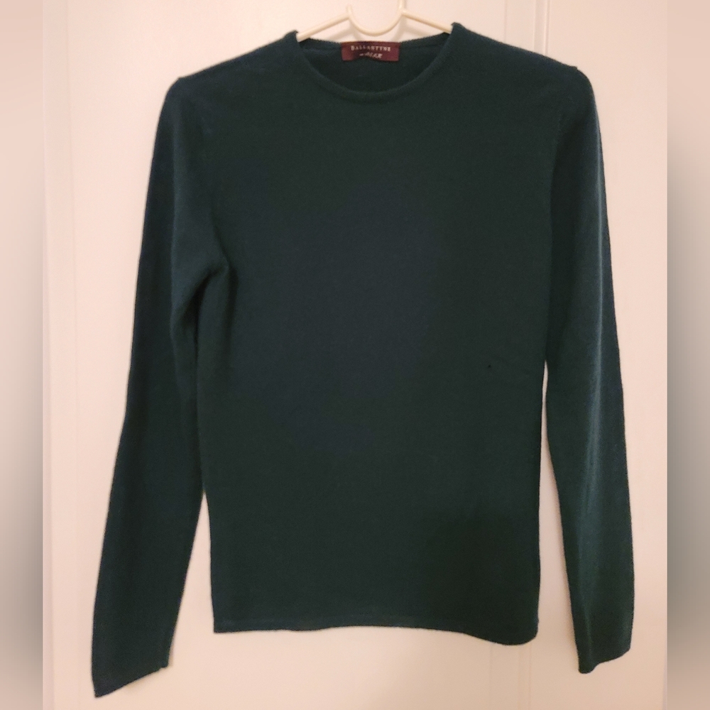 Ballantyne 100% CASHMERE longsleeve sweater knit